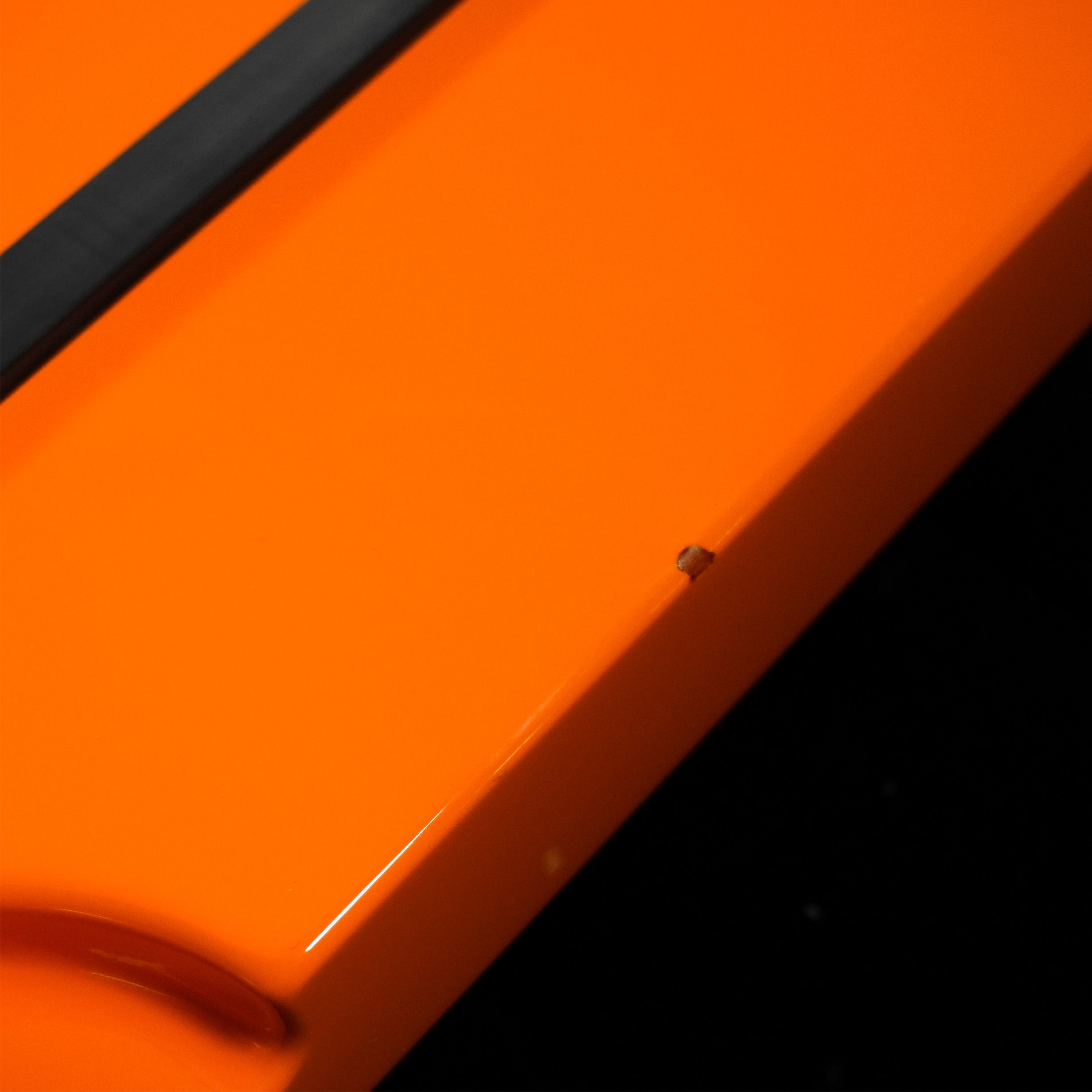 RECONDITIONED Signal Orange Bamboo Harpejji K24