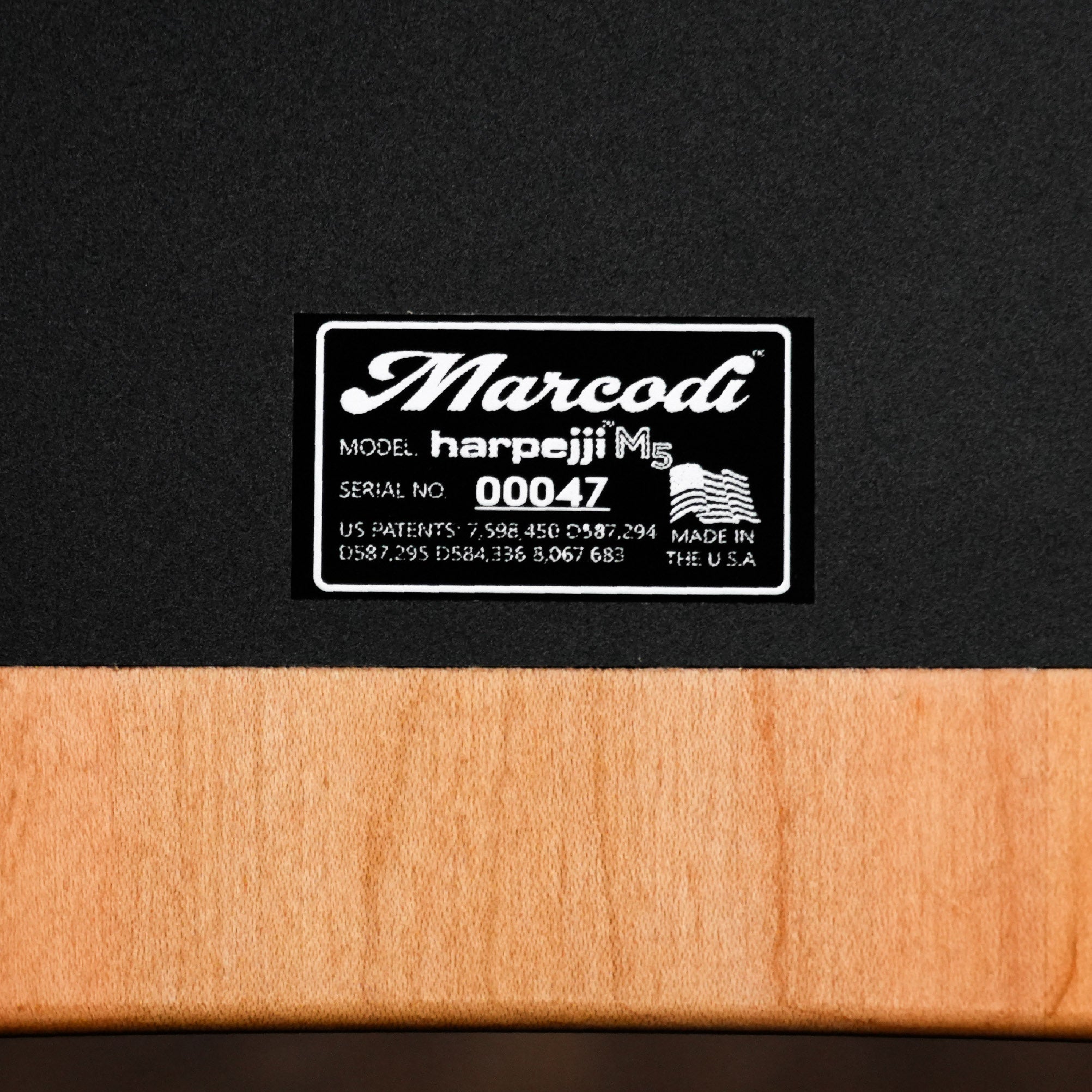 NEW Premium Maple Harpejji M5