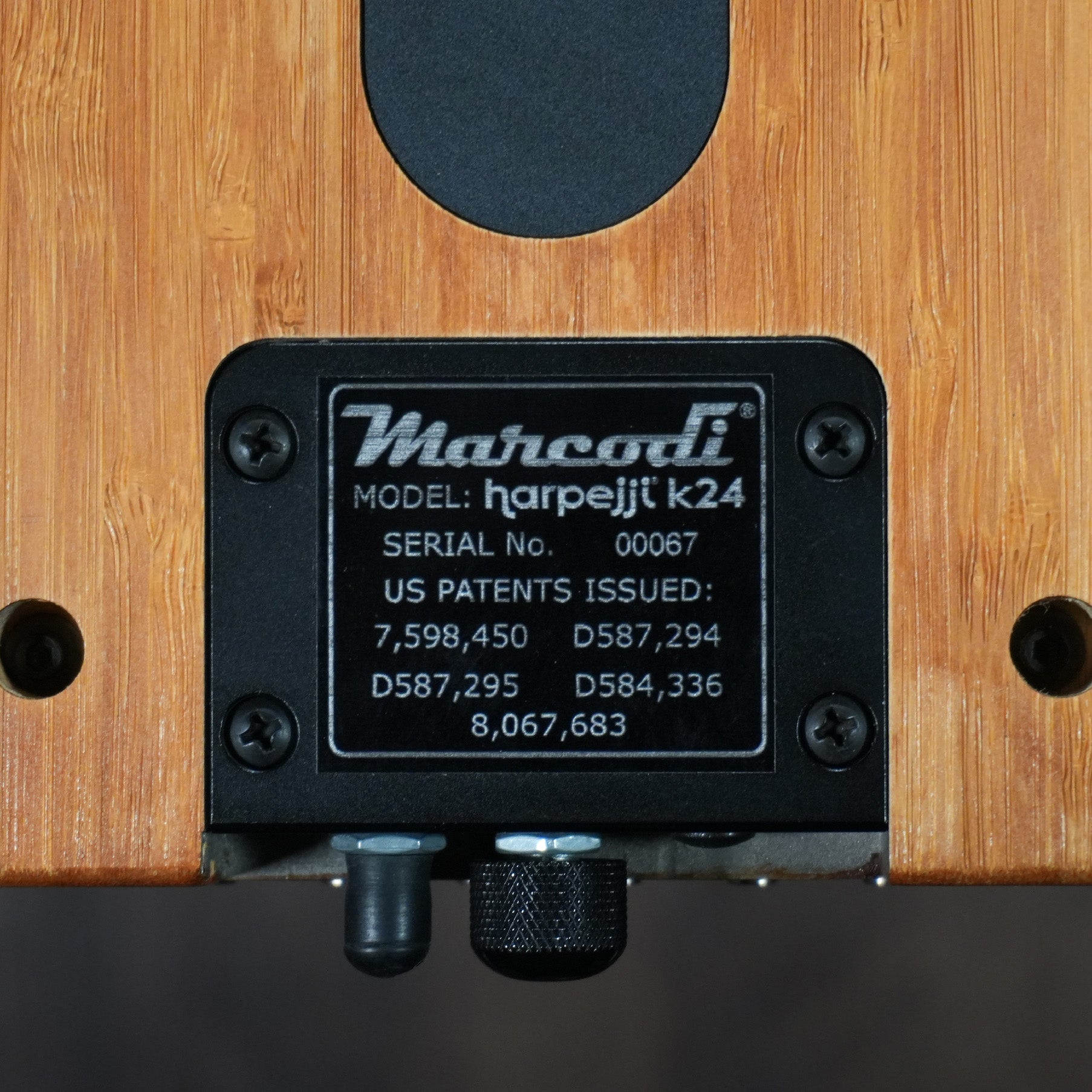 RECONDITIONED Bamboo Harpejji K24