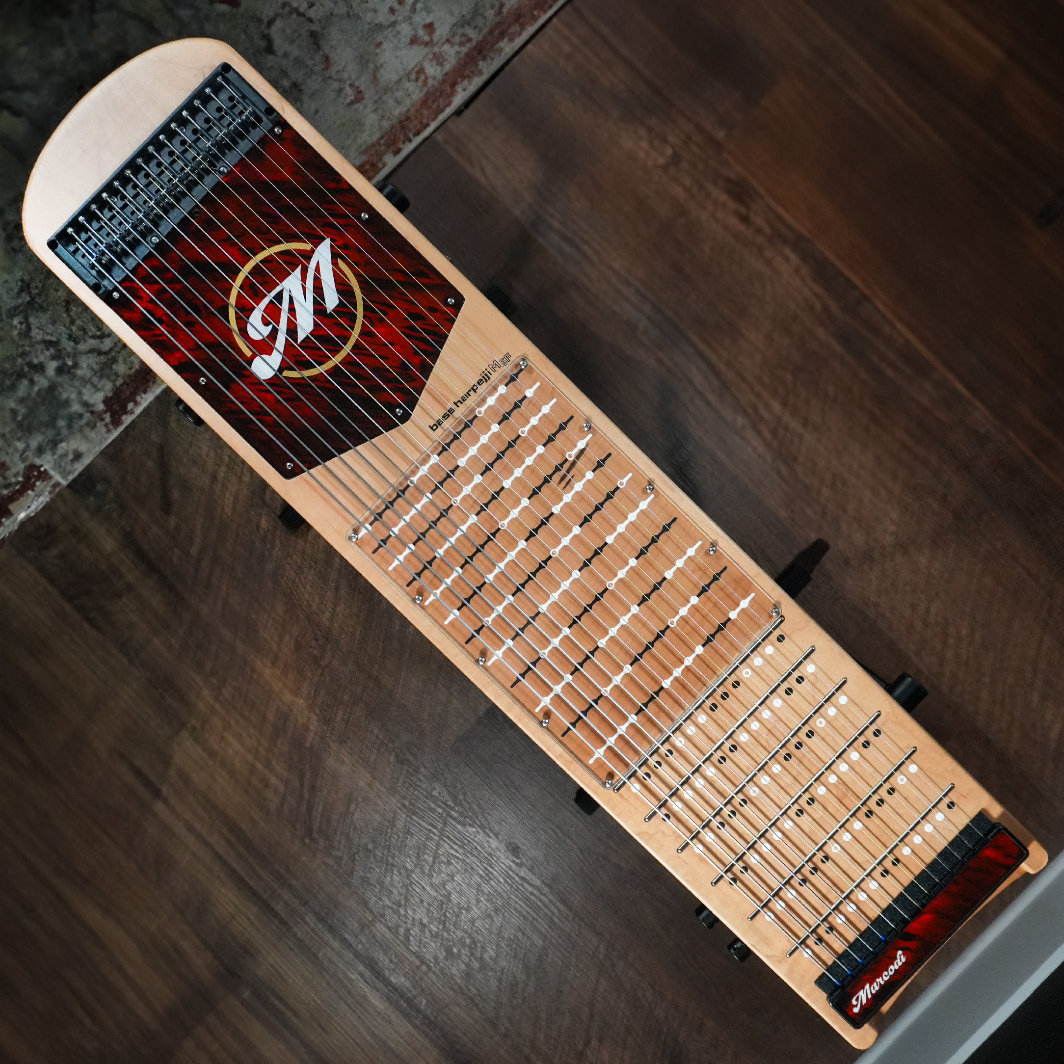 NEW "First Maple" Bass Harpejji MSF