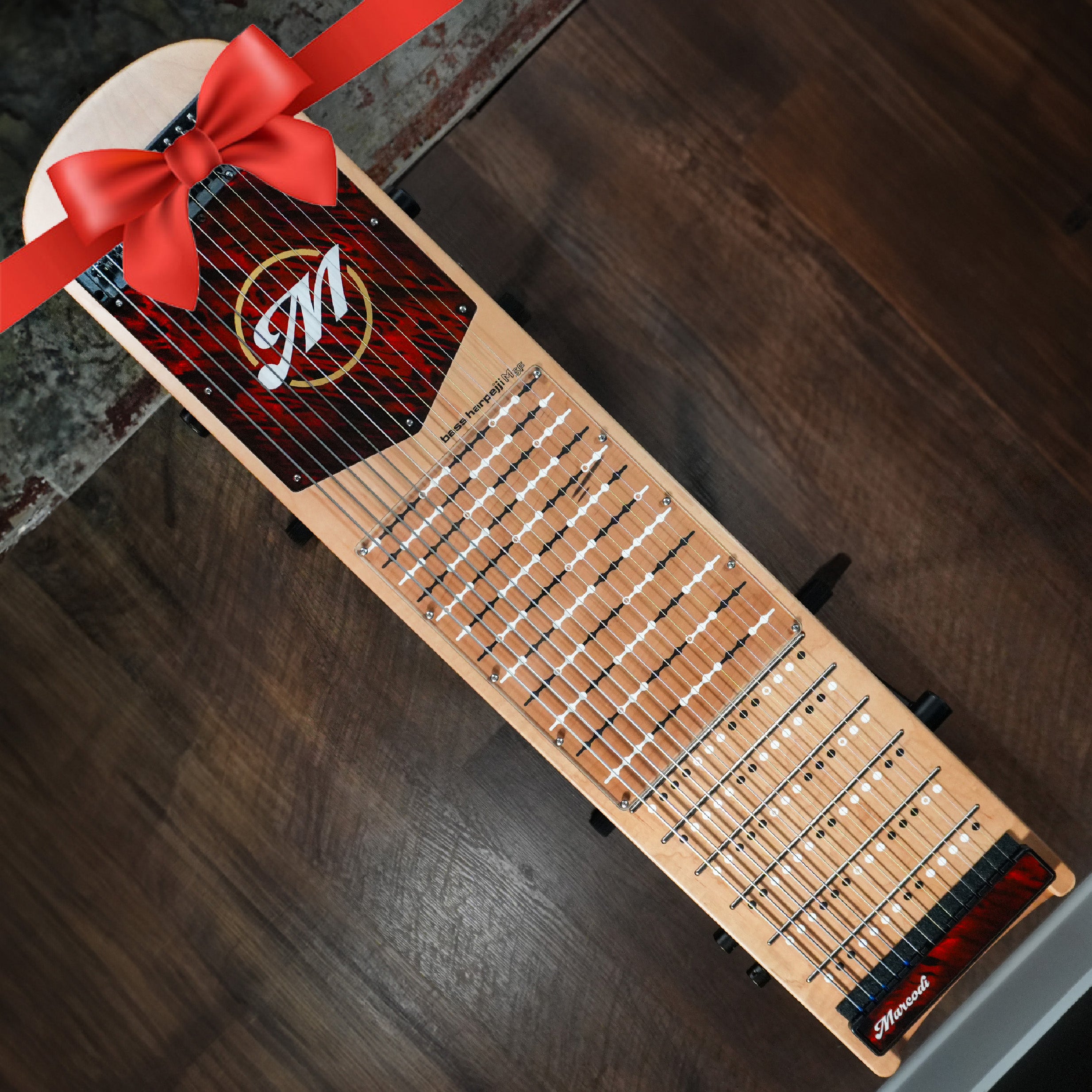 NEW "First Maple" Bass Harpejji MSF