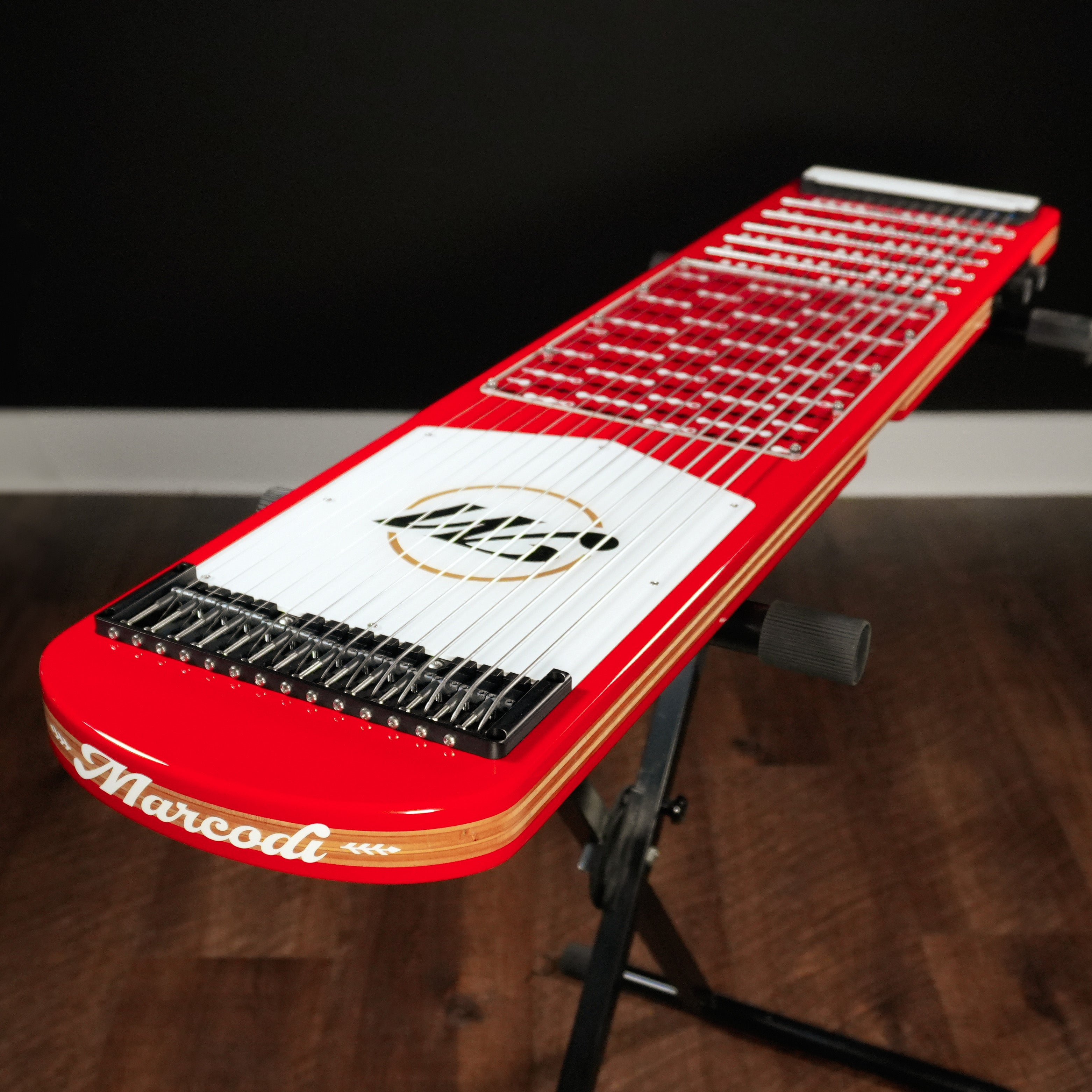 NEW Premium Maple Crimson Bass Harpejji MSF