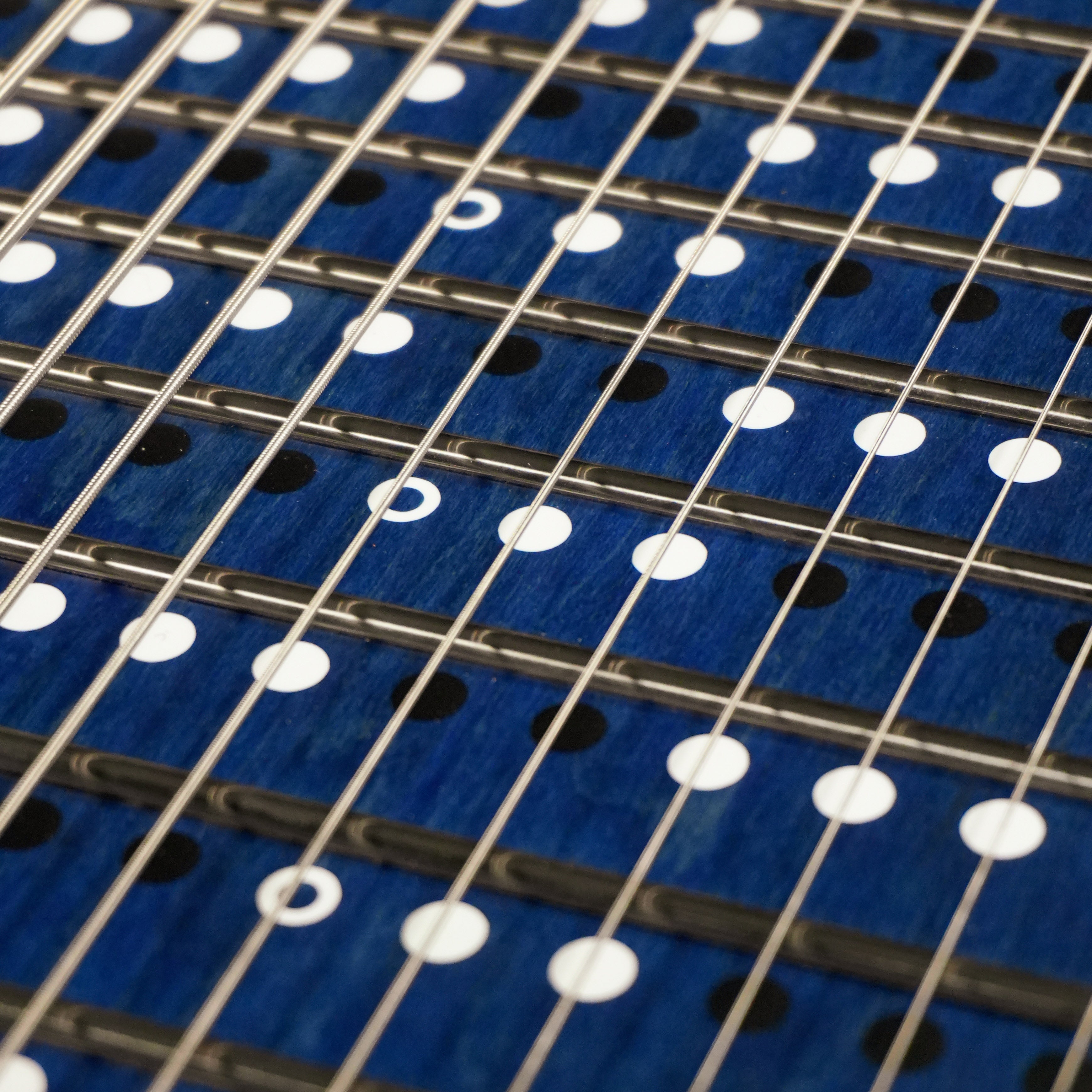 NEW Cobalt Blue Premium Maple Harpejji M5