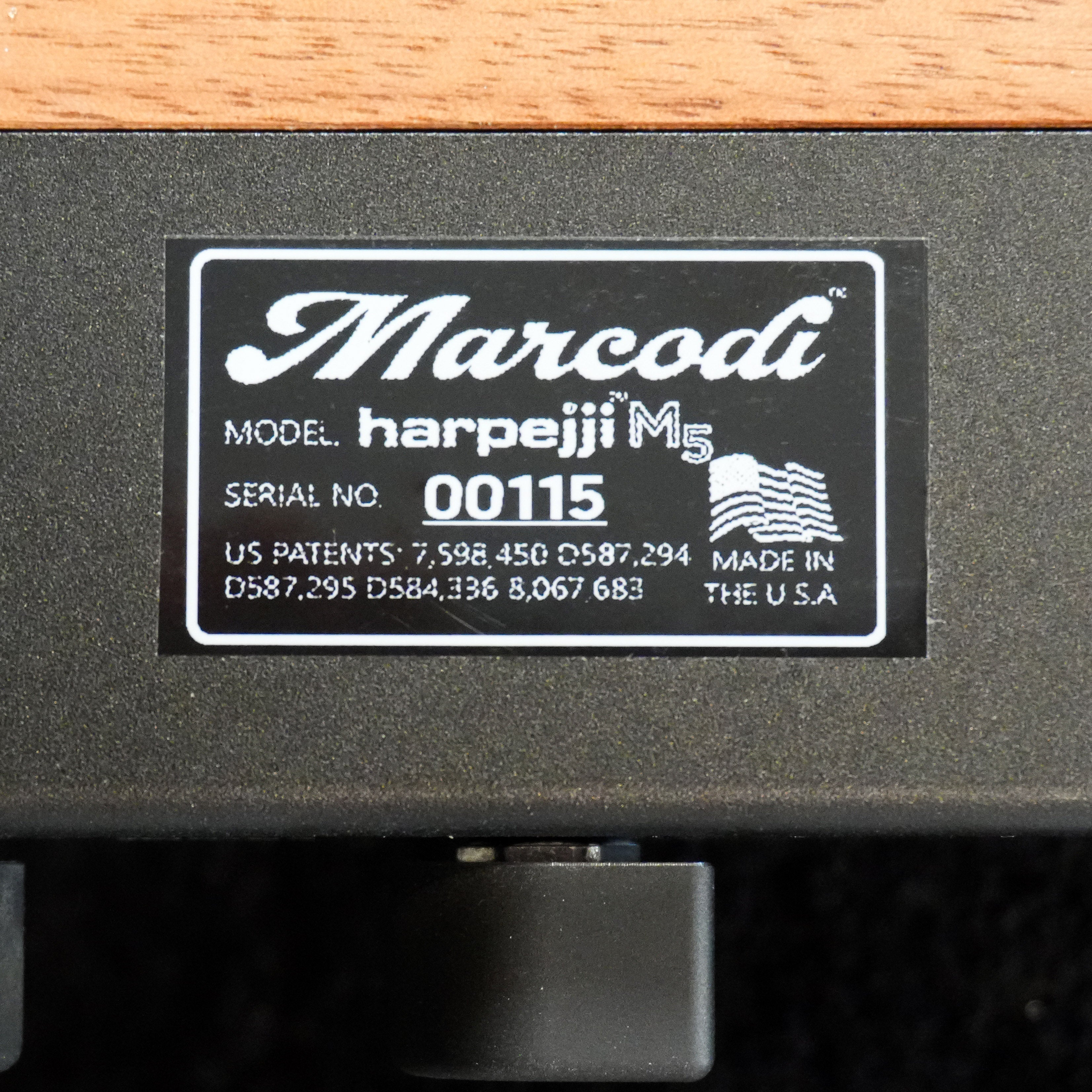NEW Walnut Top Harpejji M5