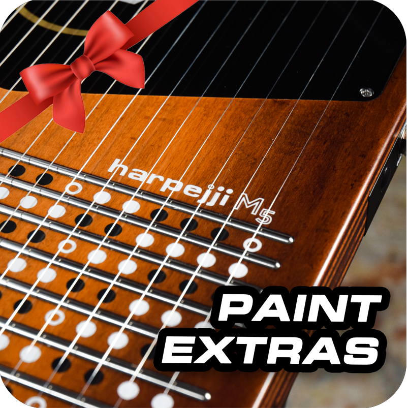 Paint Extras: Leave an order note in your cart with customizations (Custom artwork not included)