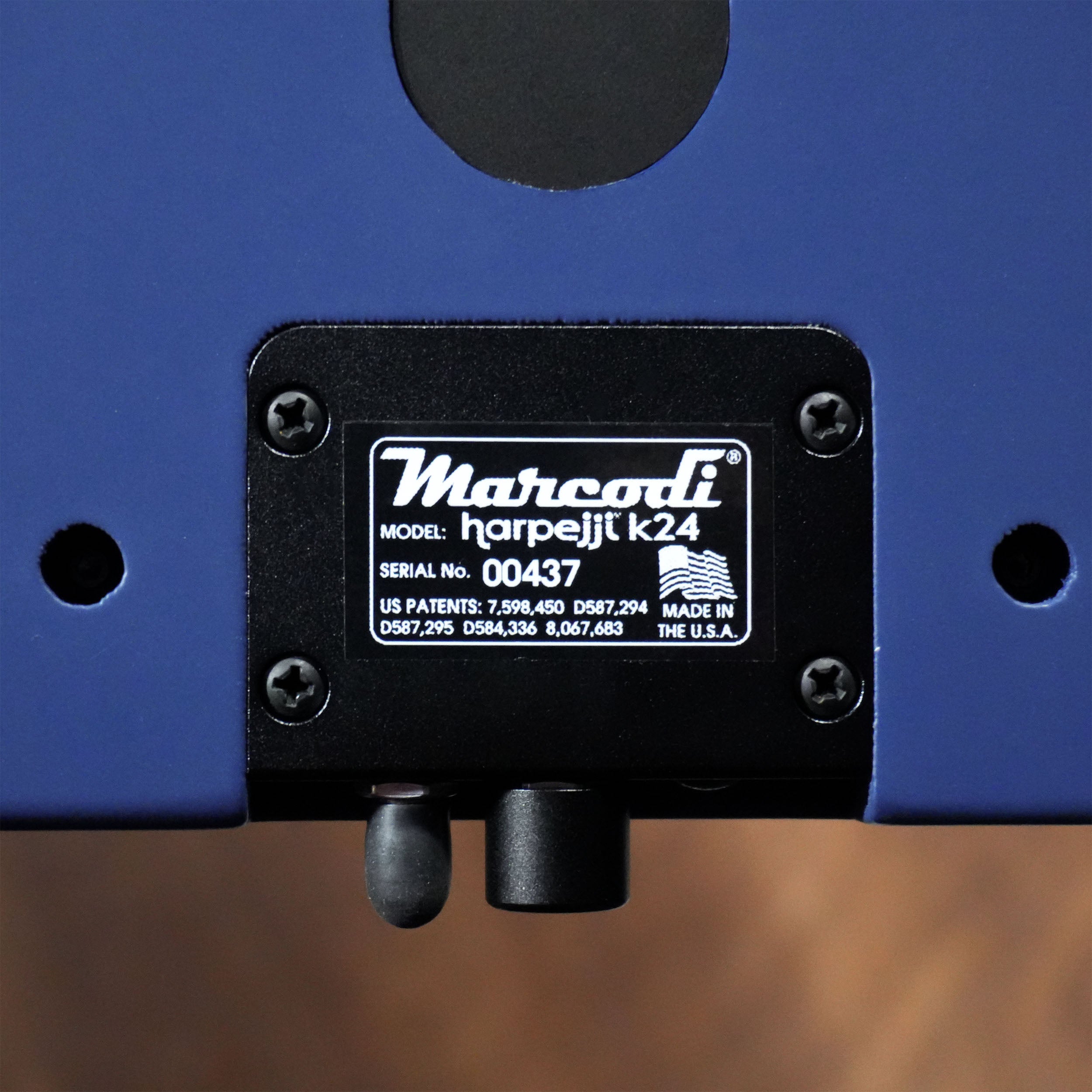 NEW Midnight Blue Harpejji K24