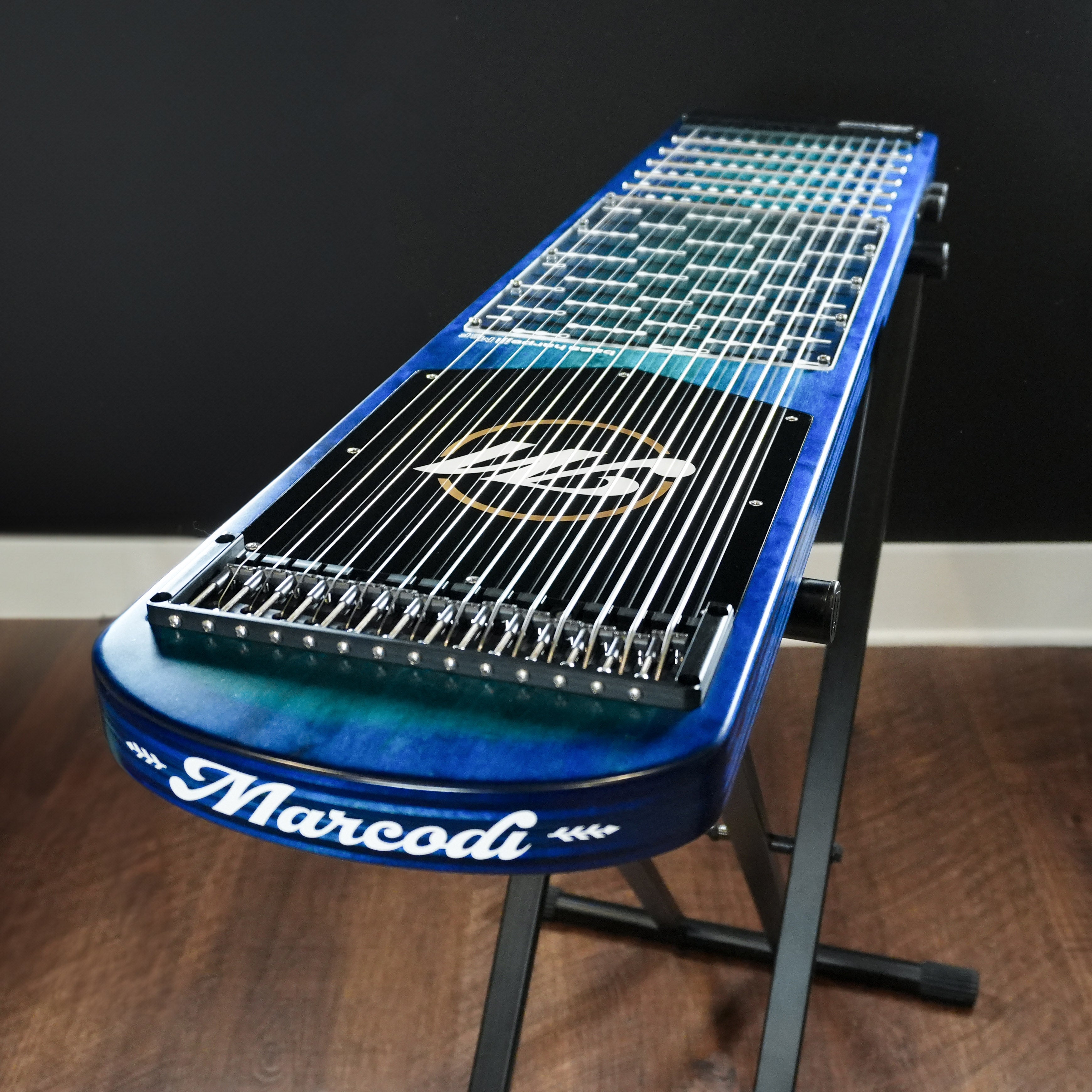 NEW Premium Maple Ocean Burst Bass Harpejji MSF