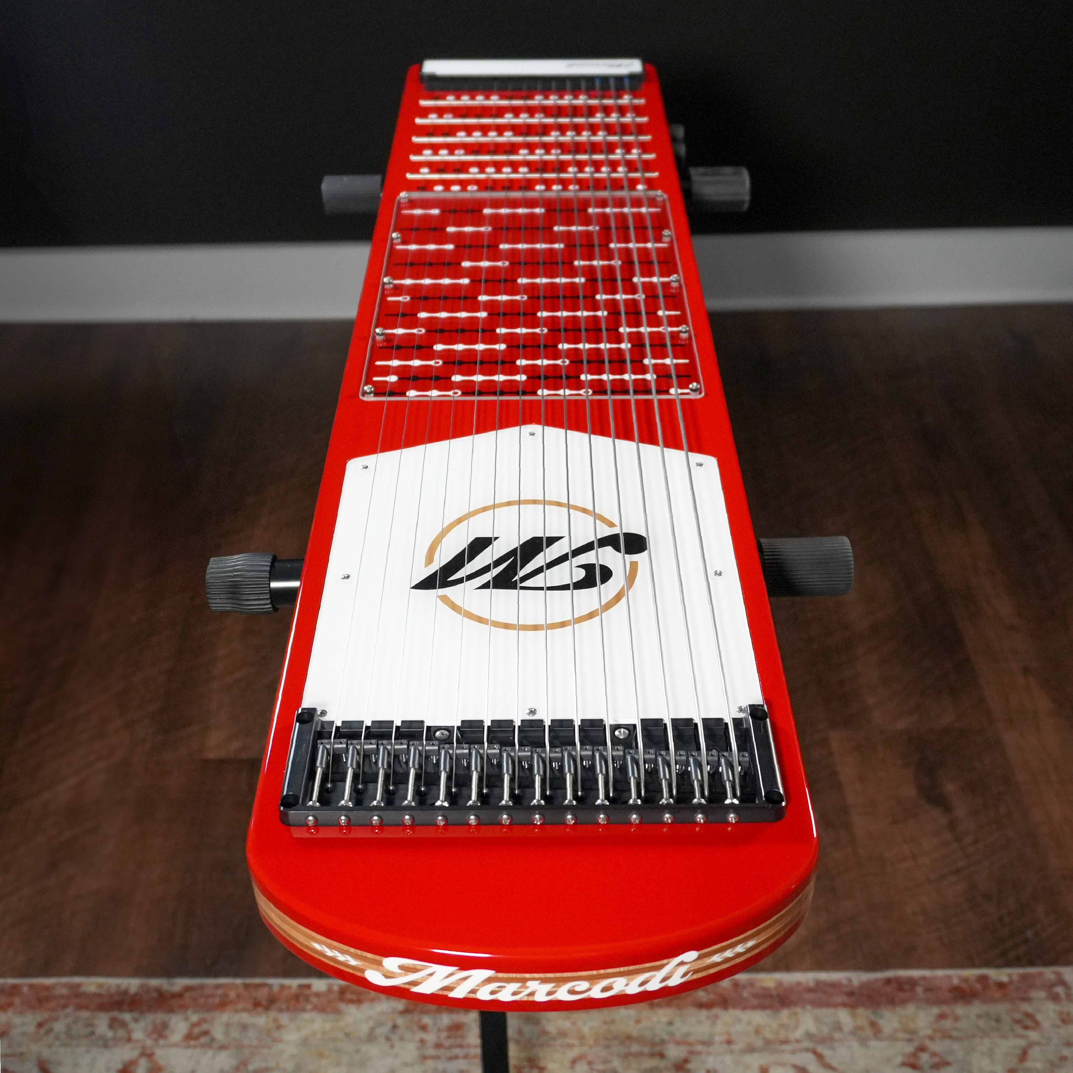 NEW Premium Maple Crimson Bass Harpejji MSF