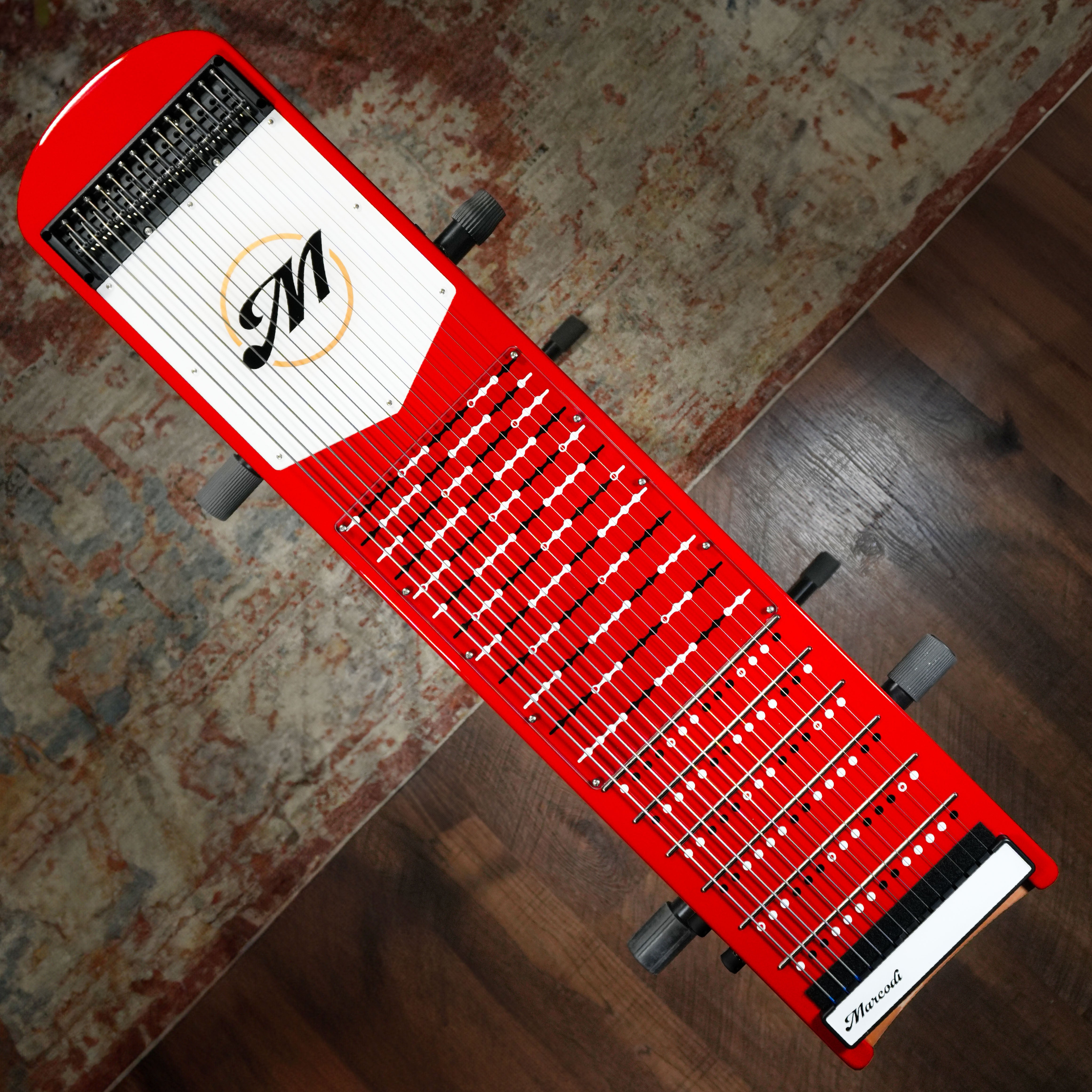 NEW Premium Maple Crimson Bass Harpejji MSF